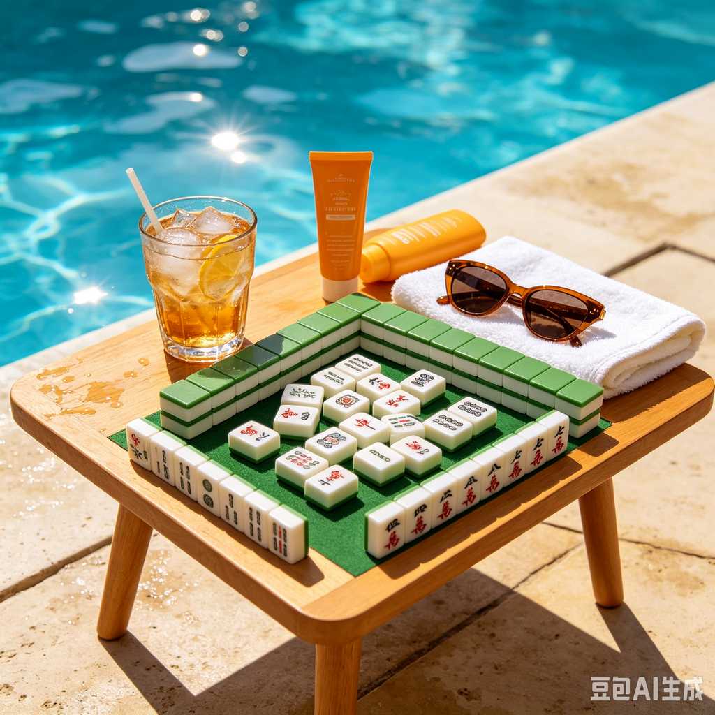 tiny mahjong set for backpack