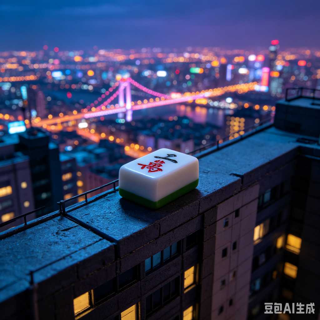 modern oriental mahjong set