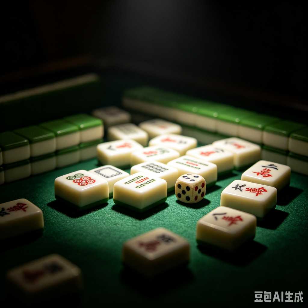 wood mahjong tiles