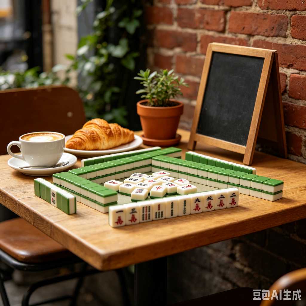 traditional color mahjong set